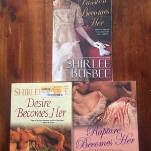 Set of historic romance books